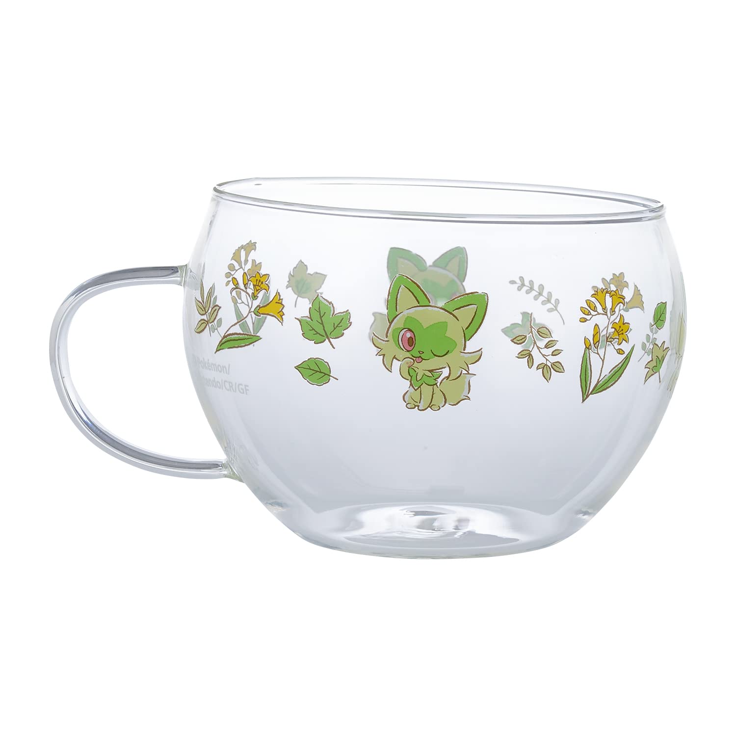 ポケモンセンターオリジナル ガラスポット にゃ！にゃにゃ！ニャオハ！ ポケモンセンターオリジナル ガラスポット にゃ！にゃにゃ