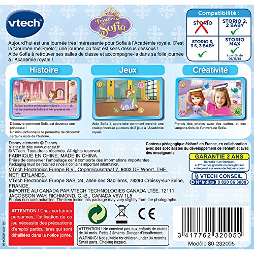 Jeu Princesse Sofia pour Storio 2 3 max - vue 3