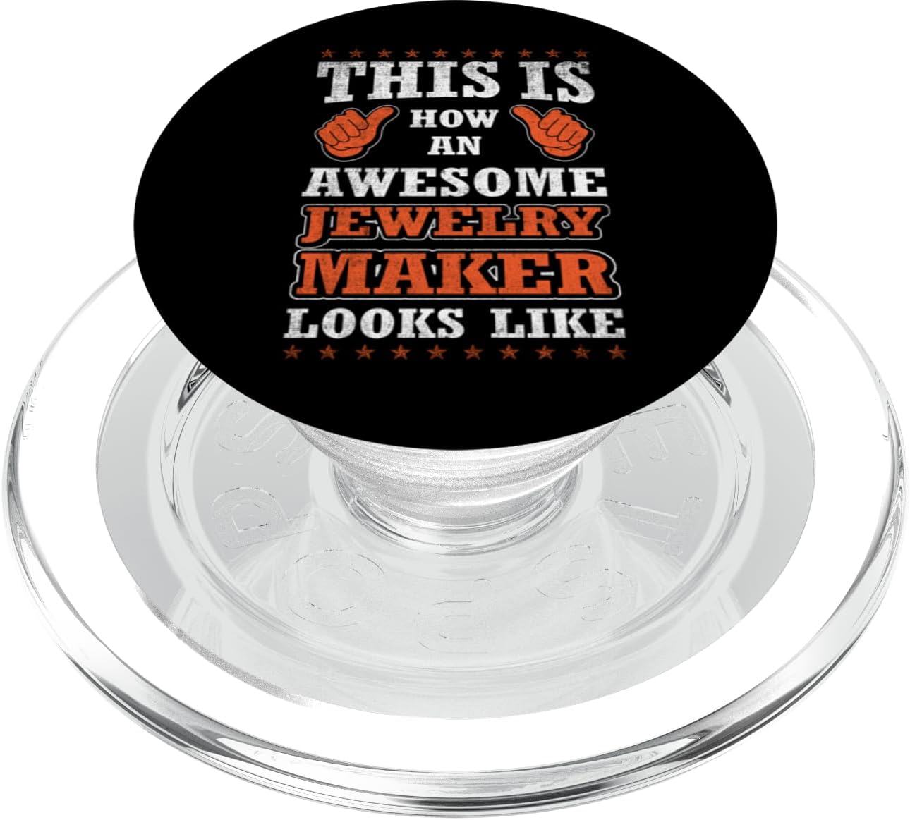 Funny Profession Quote Awesome Jewelry Maker PopSockets MagSafe PopGrip for iPhone