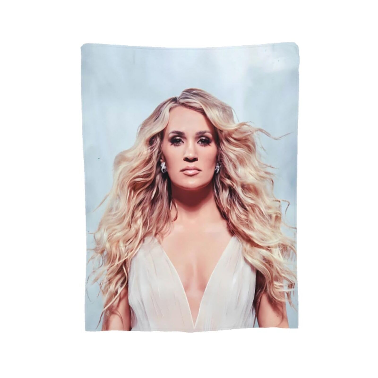 Carrie Movie Underwood Blanket Super Soft Blanket with Anti Pilling Flannel Blanket for Home Travel Camping 60"X50"