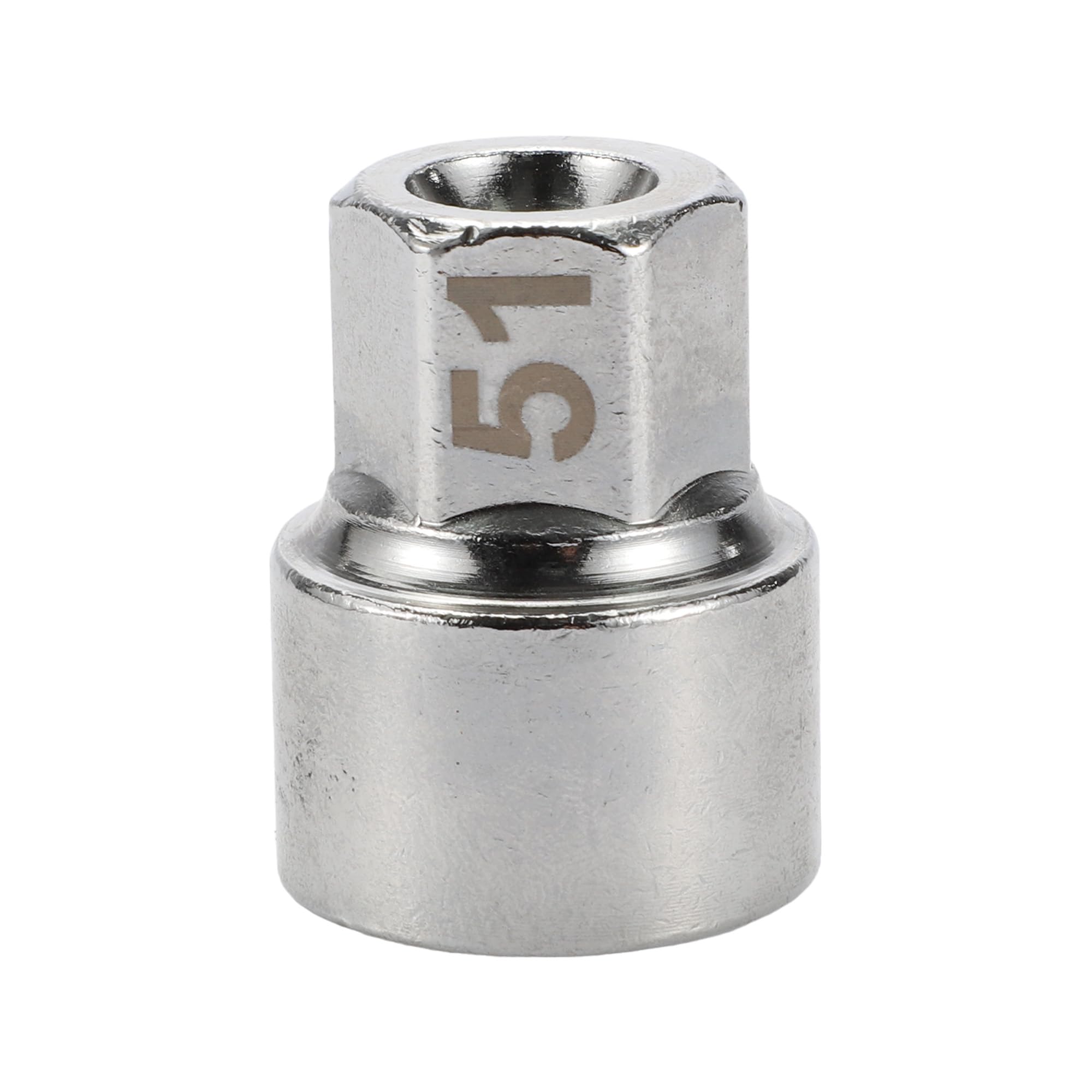A ABSOPRO Écrou De Verrouillage De Roue #51 Pour Porsche 911 1pc | 3/4" Diamètre, 15 Encoches Carrées, Matériau Acier Allié, Pour Boxster, Pour Cayenne, Pour Macan, Pour Panamera, Pour Taycan