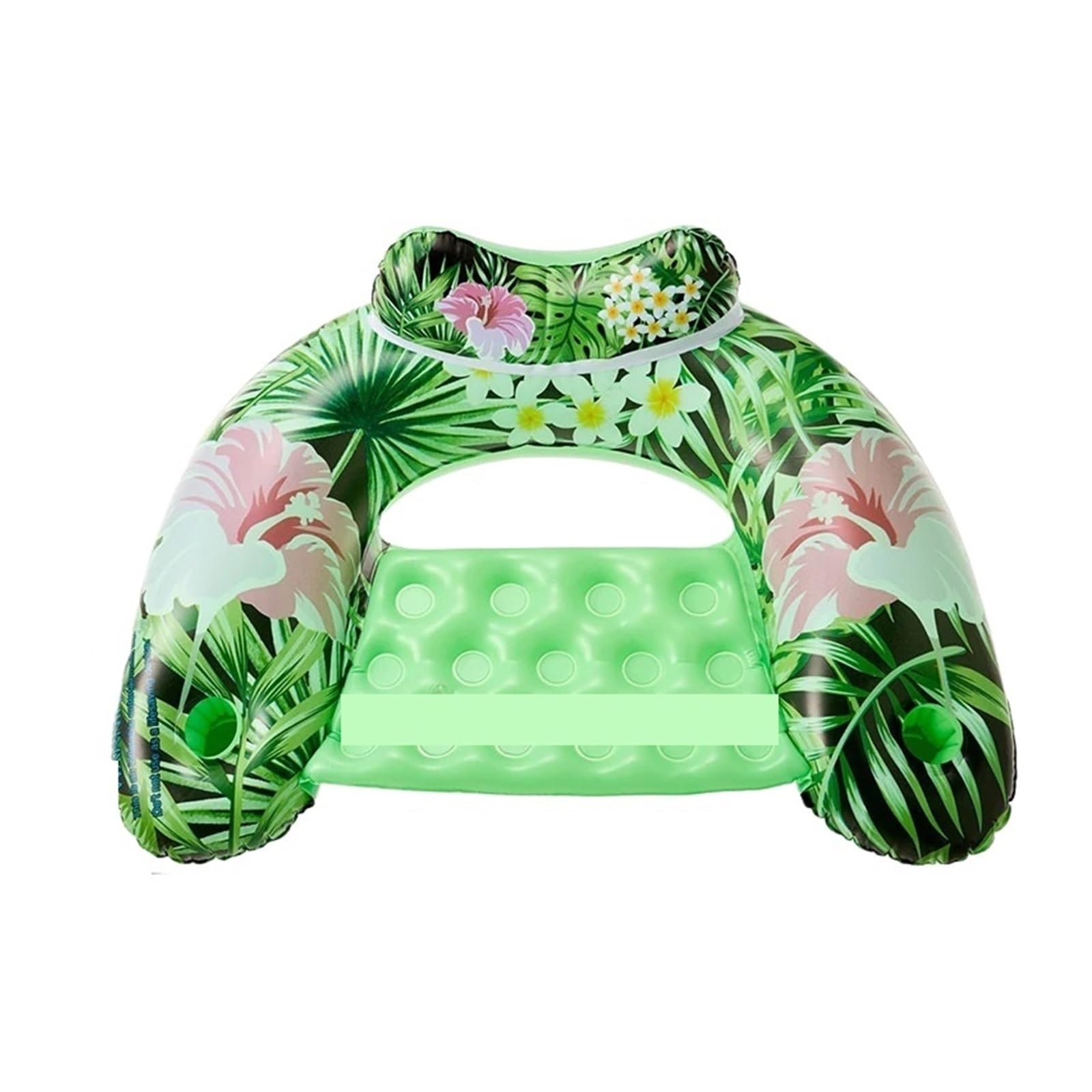 Luftmatratze Wasser Wasserhängematte Liege Aufblasbare schwimmende Schwimmmatratze Meer Schwimmring Pool Party Lounge Bett for Schwimmschwimmer(Green-3)