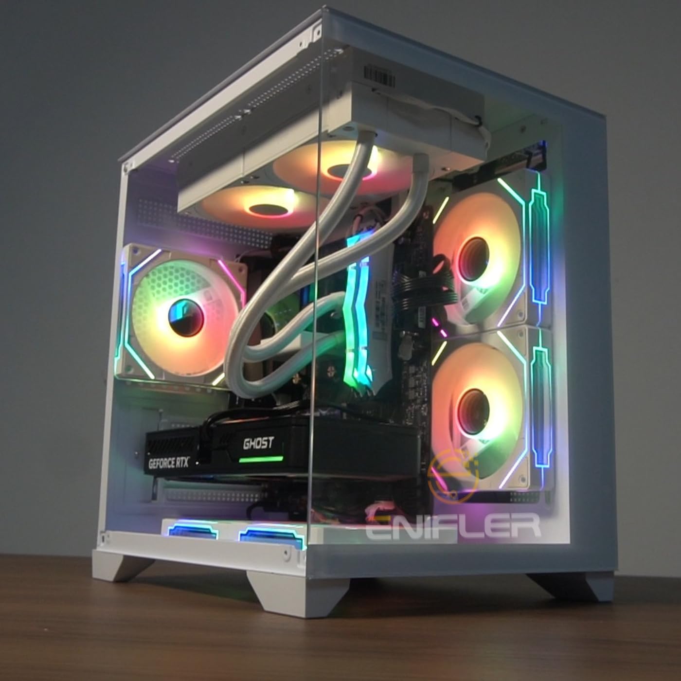 AMD PC Gamer Completo Ryzen 5 5500, RTX 3050, 16GB DDR4, SSD 480GB, 600W 80 Plus, Monitor 21.5", Windows 11 Pro, PNZKOB1O-E AMD PC Gamer Completo Ryzen 5 5500, RTX 3050, 16GB DDR4, SSD 480GB, 600W 80 Plus, Monitor 21.5", Windows 11 Pro, PNZKOB1O-E