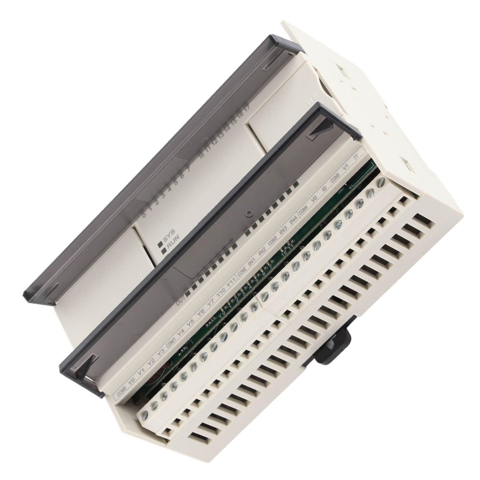 Jiawu PLC Controllore Programmabile, 26IO, DC24V, Porta Ethernet, Uscita