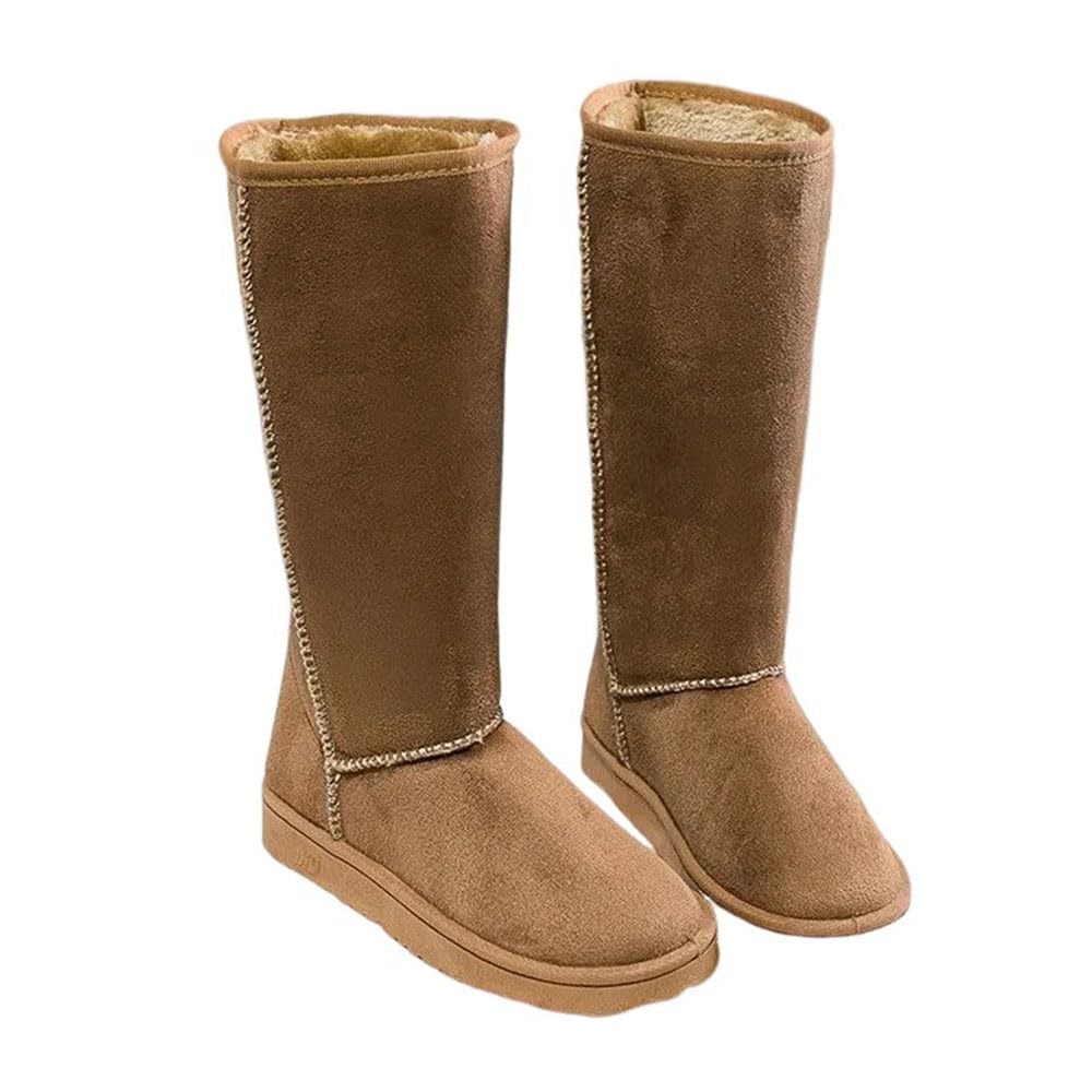 Amazon.co.jp: ムートンブーツ ロング レディース 秋冬 裏起毛 ボア  