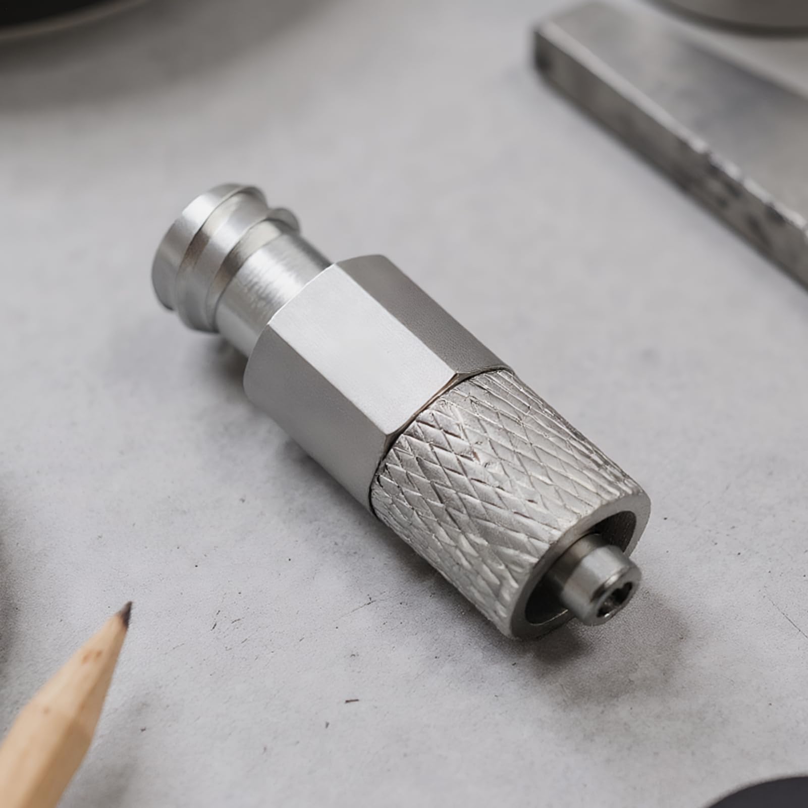 Luer Lock Adapter – Adattatore Luer per casa officina, estensori filettati di precisione, connessione in metallo per lubrificazione industriale, casa automobilistica, laboratorio agricolo