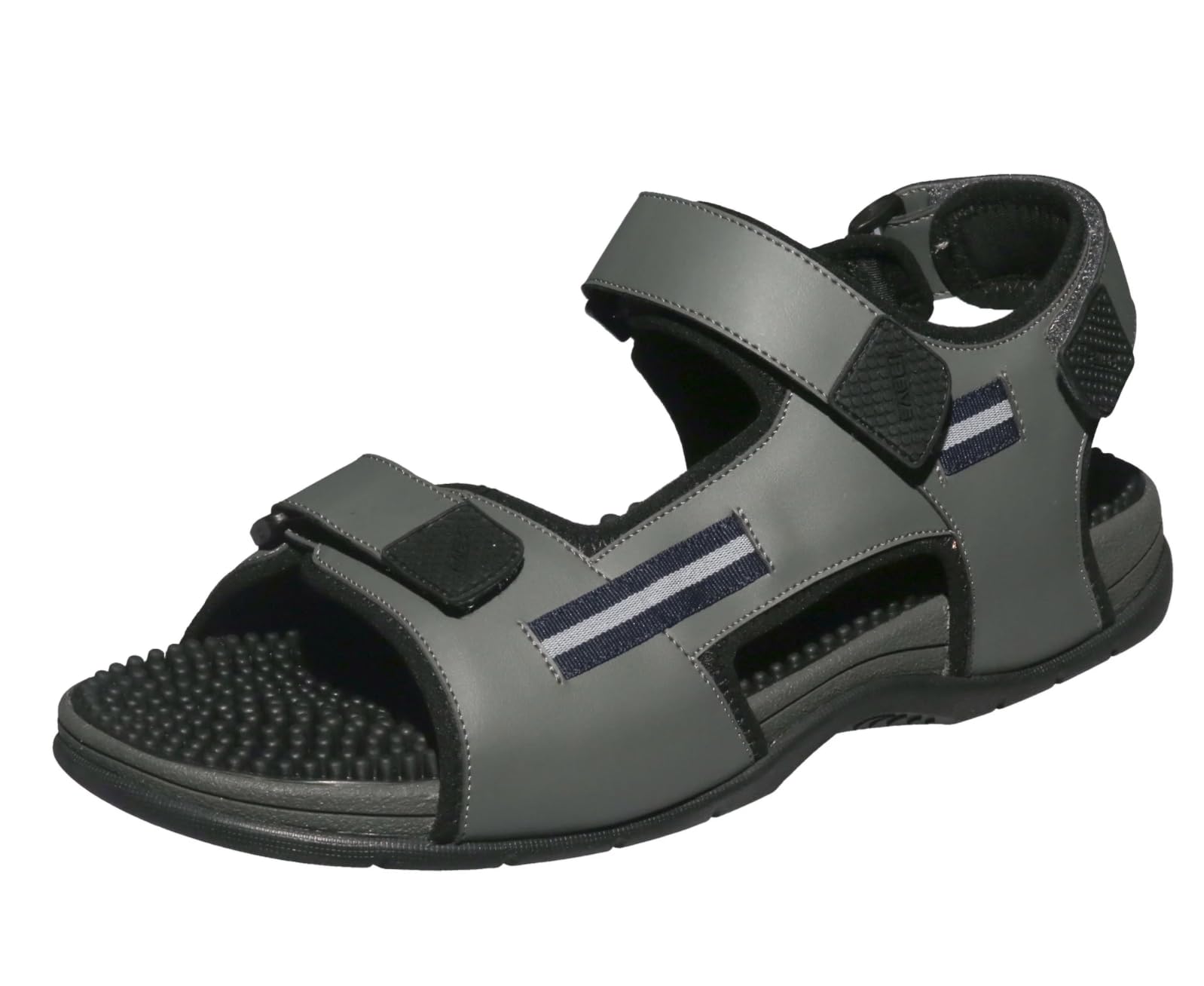 Revs - Premium Acupressure & Reflexology Massage Sandals. Shock Absorbing, Cushion Comfort Sole with Orthotic Arch Support. Relieves Back & Joint Pain, Plantar Fasciitis, Flat Feet, Muscle Recovery