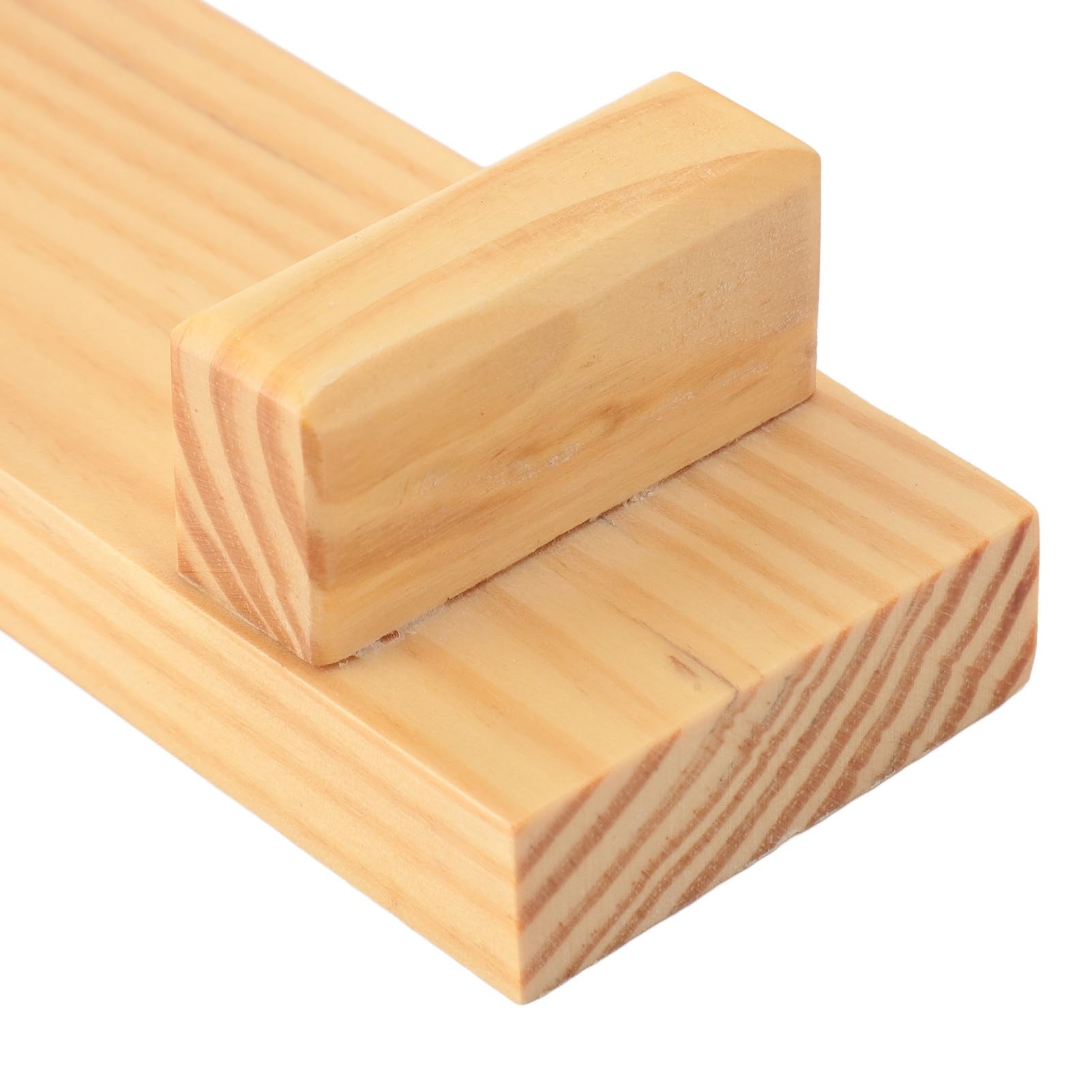 Alomejor Molde de Prensa de Sushi de Madera, Máquina Eficiente para Hacer Rollos de Arroz para la Cocina del Hogar, Material Ecológico Natural de 8,9x3,1x3,7 Pulgadas