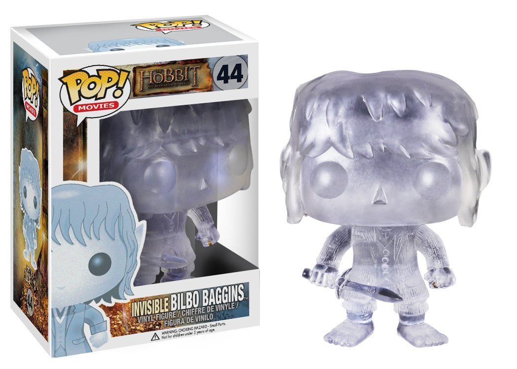 Funko popファンコポップ☆希少INUSIBLE BILBO 44ホビット Amazon.com: Funko POP Movies: Hobbit 2 Invisible Bilbo Action