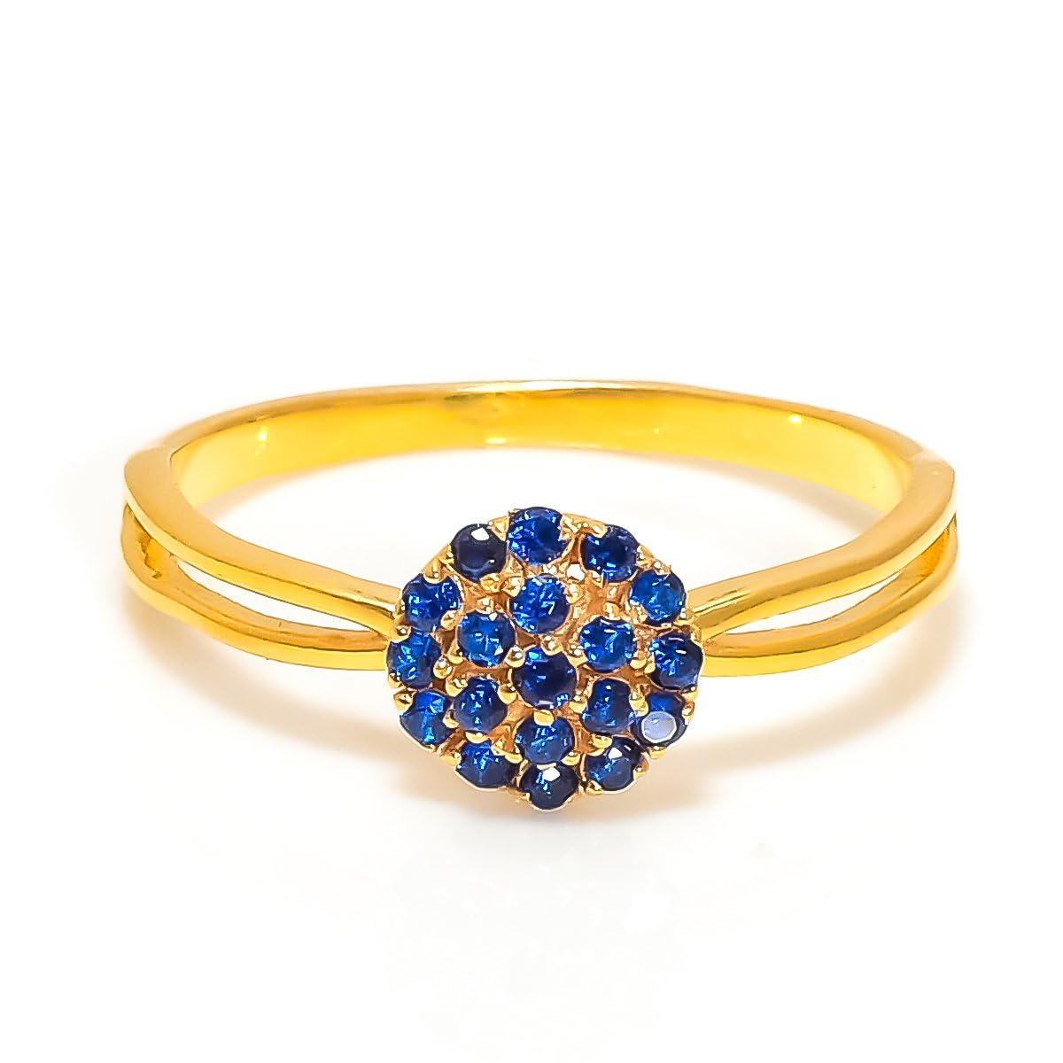 Elegant 14K - Sapphire Gemstone Rings And Earrings – Perfect For Stacking & Special Occasions For Women & Girls