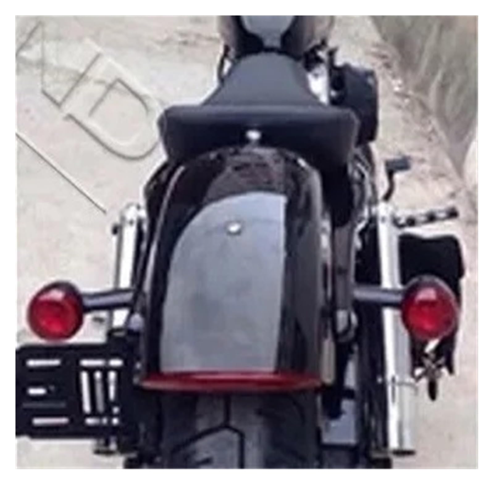 Luz LED De Freno Trasero para Matrícula De Motocicleta, Luz De Freno Y Luz De Circulación para Ha&rley Sportster Iron XL 883 1200 Dyna Softail Luz Traseras de Piezas