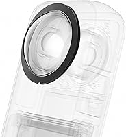 Vista 5 de PULUZ Protector de lente para Insta 360 x 3, protectores de lente duales para Insta360 X3, funda protectora de PC, protectores adhesivos de lente