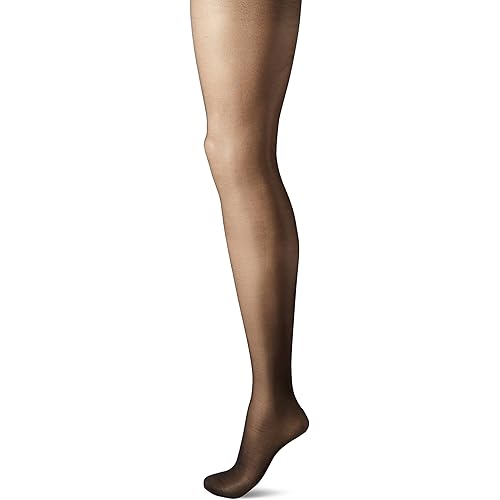 Hanes Script Women's Fashion Backseam, Graduated Compression, Control Top, Sheer Toe, Panthyhose