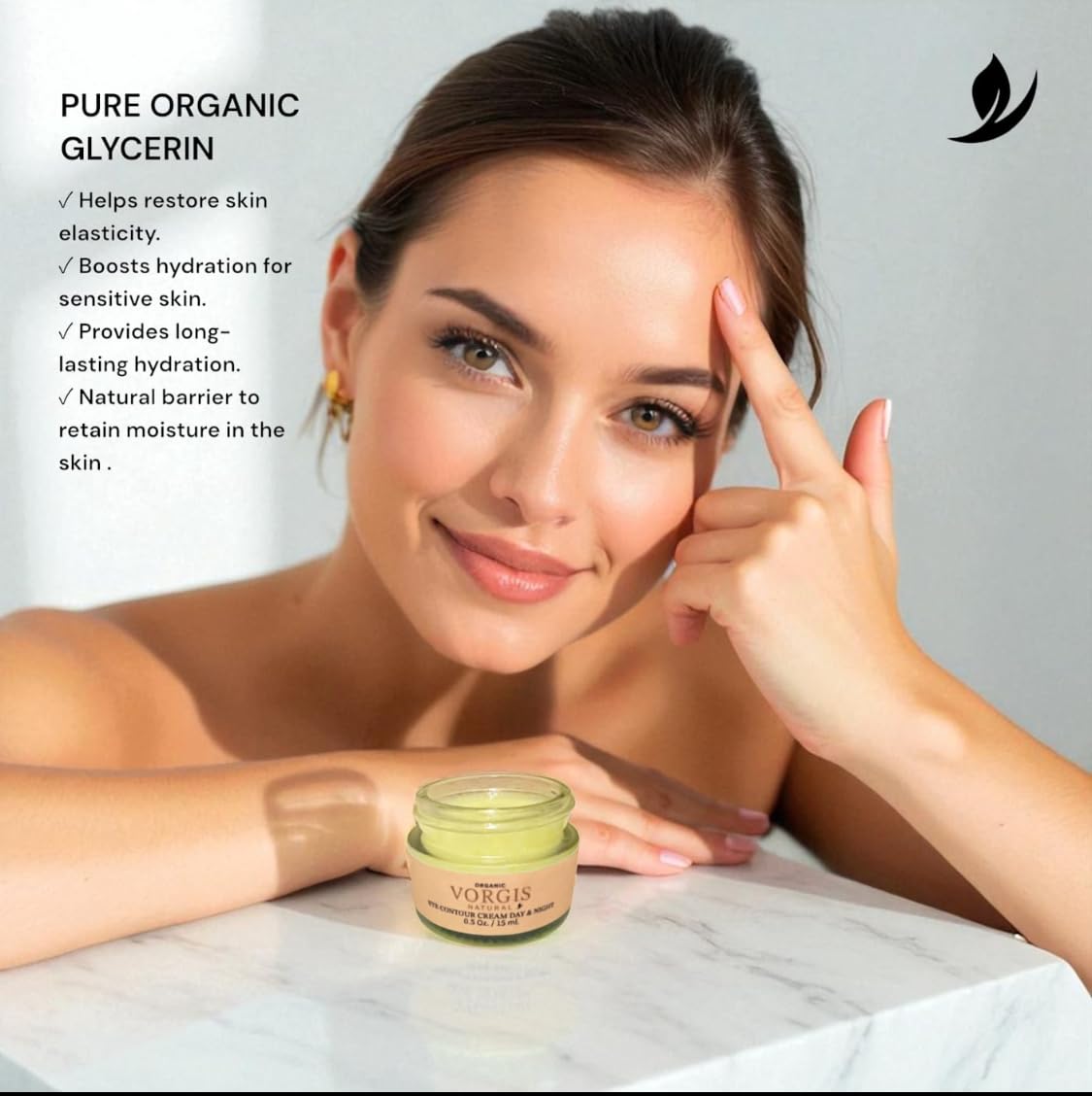 Eye Contour Cream Day & Night with Hyaluronic Acid. - Image 2