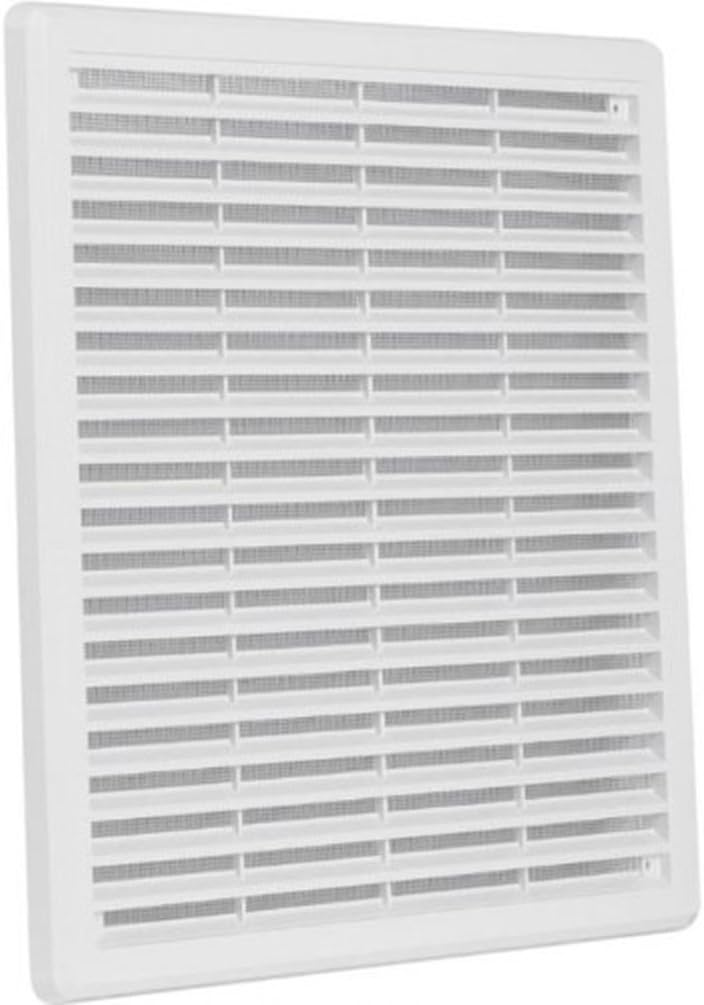 Haco - ASA Plastic Ventilation Grille, Insect Protection: 300 x 300 mm - White - Image 3
