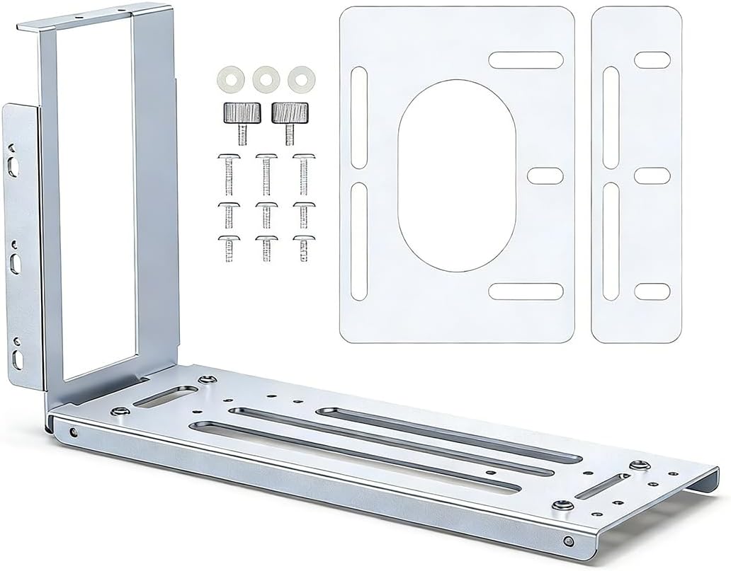 Soporte vertical para GPU PCIe 2 ranuras blanco miniatura 1