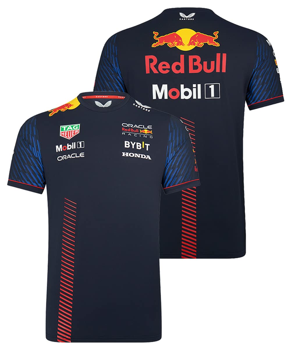オラクル レッドブル レーシング チーム レプリカ Tシャツ 2023