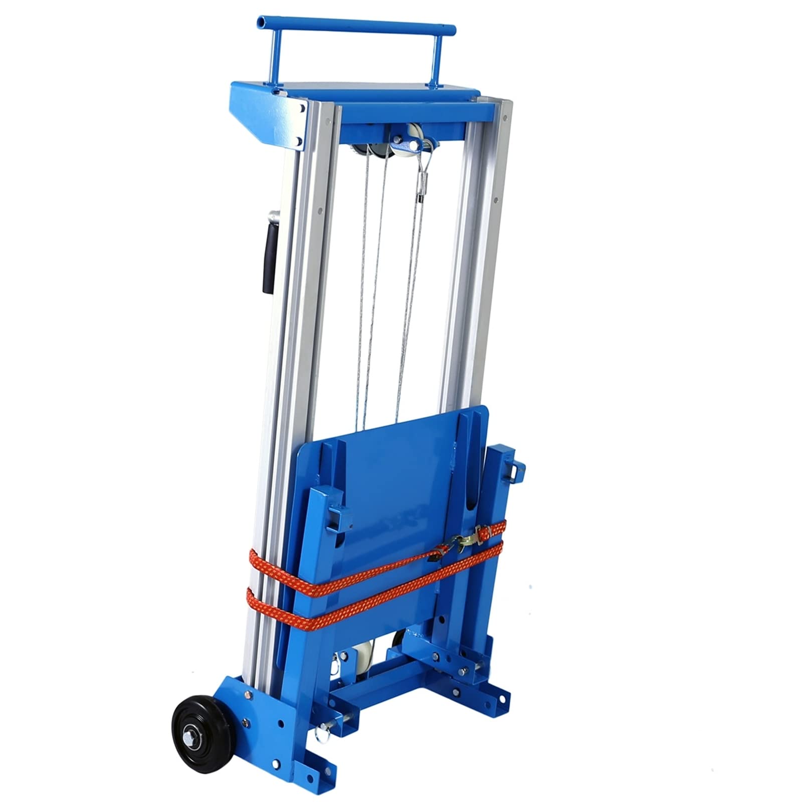 Pallit Sollevatore a Piattaforma Pieghevole con Verricello 80 kg