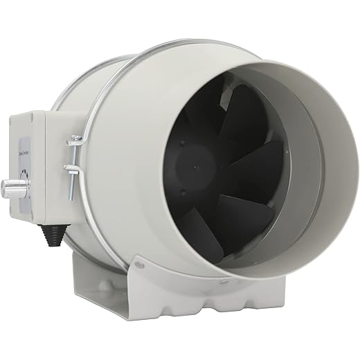 Astberg AEC150 Quiet Inline Duct Fan with 0 100 Variable Sp