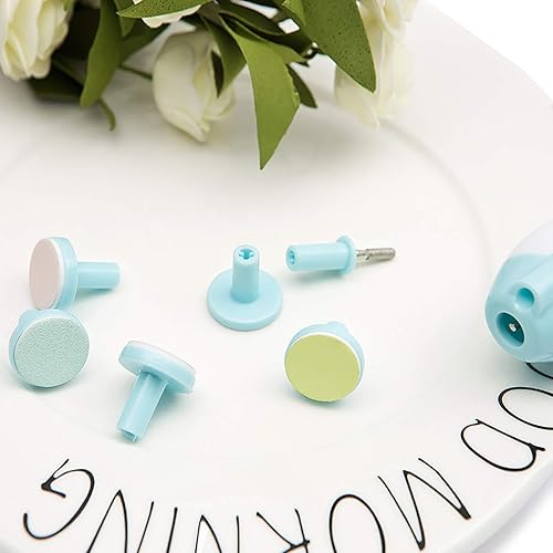 Miniatura 5 de Baby Nail Trimmer, Safe Baby Nail File - Cortauñas eléctrico para recién nacido, para bebé, color rosa