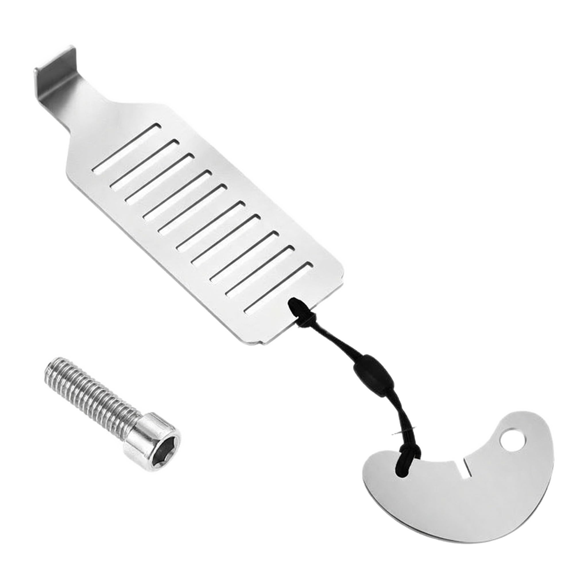 Door Lock for Home Travel Hotel Portable Security Lock Equipment with Adjustable Screws Inward Swinging Door to Enhance, 8.4x3x1.1cm