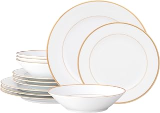 Noritake Heritage 12 Piece Dinnerware Set, Service for 4