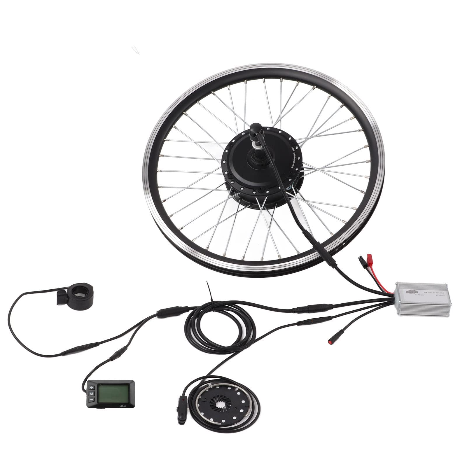 Amazon | 電動自転車改造キット 20インチリアホイール 防水36V 