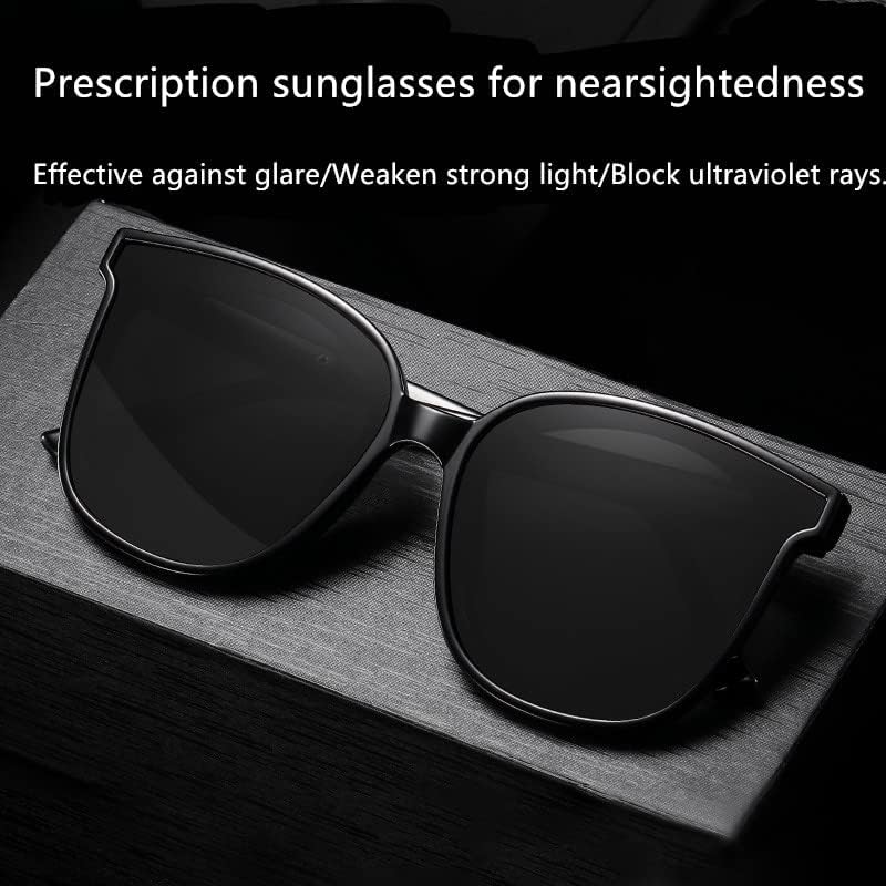 Miniatura 5 de Gafas de sol miopía para hombres y mujeres, gafas de miopía para distancia, gafas de sol con marco TR90