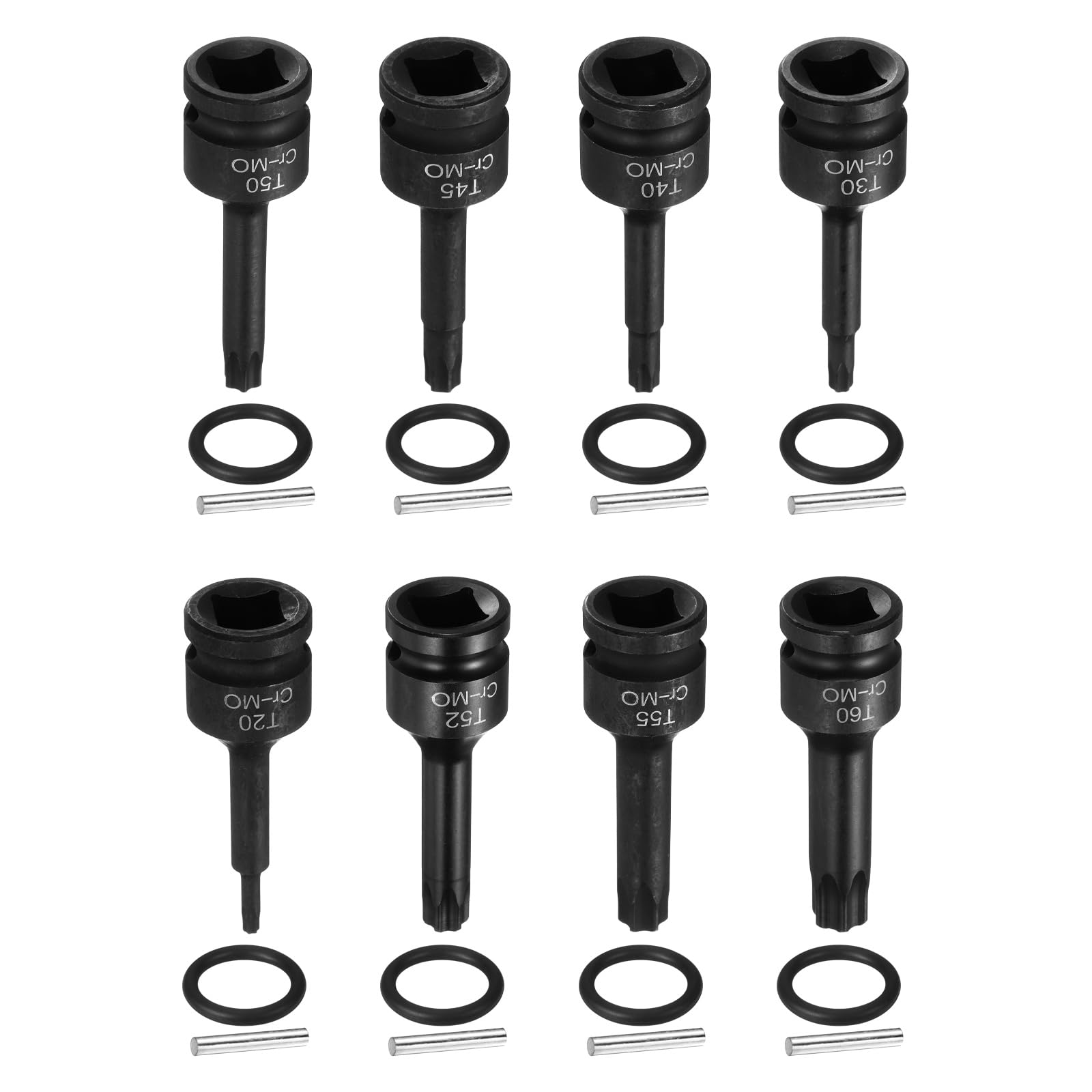 Douilles Torx 1/2 impact au chrome molybdène pour extraire les vis grippées