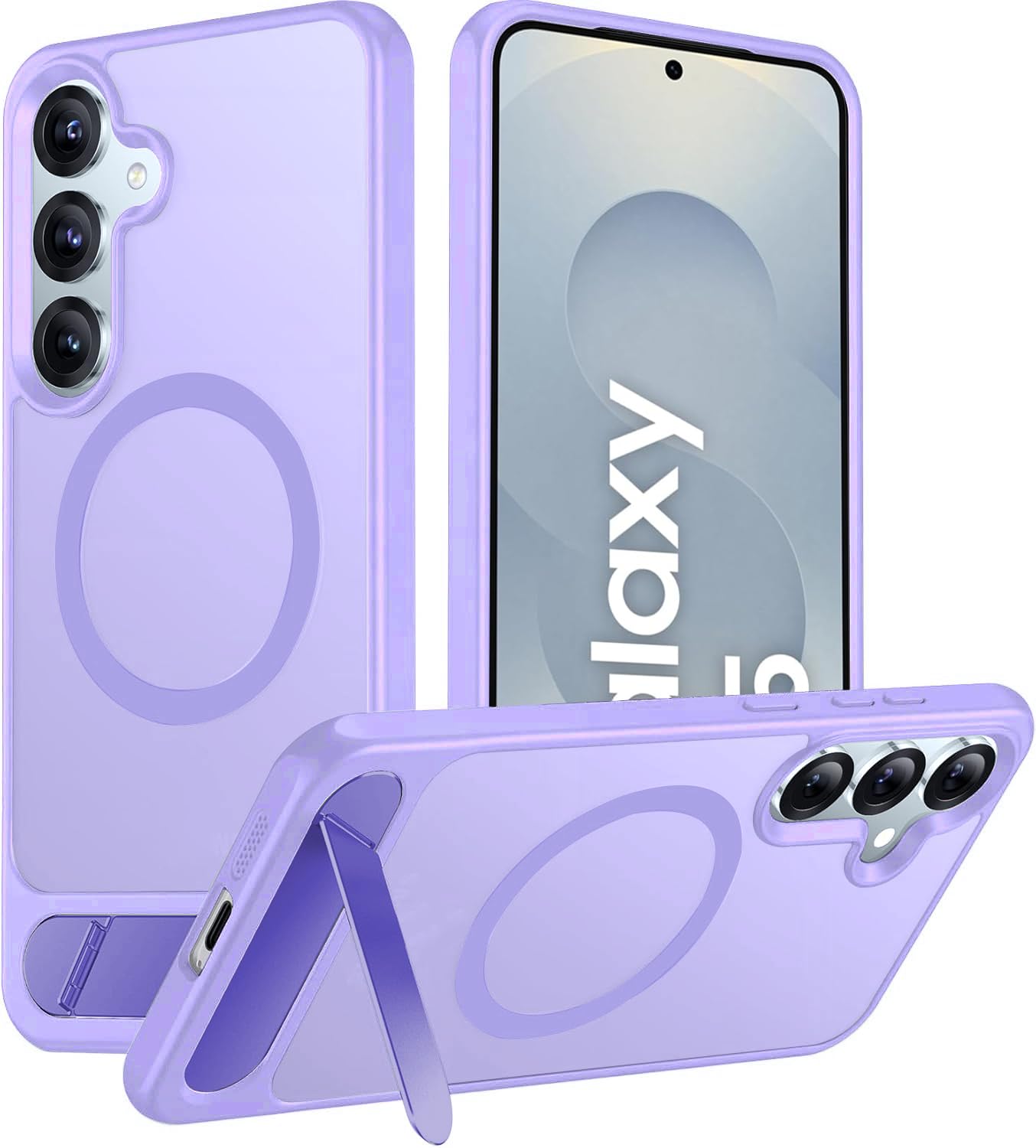 Elzzi Magnetic Case for Samsung S25 Ultra - Kickstand & Mag-Safe -27