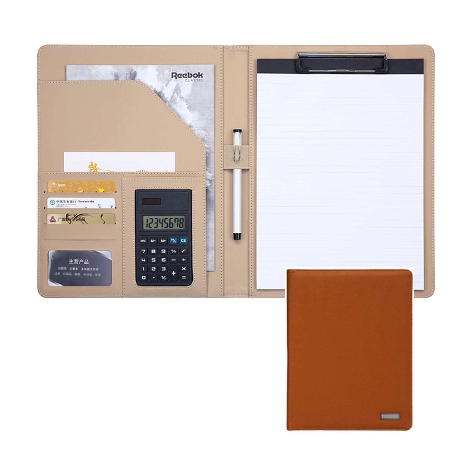 Porte documents A4 professionnel pour vos conférences et réunions de bureau