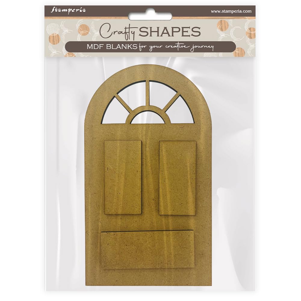 Formes Artisanales De Scrapbooking Stamperia - Motif Dewdrops - Pour Albums, Cartes, Bullet Journal Et Déco
