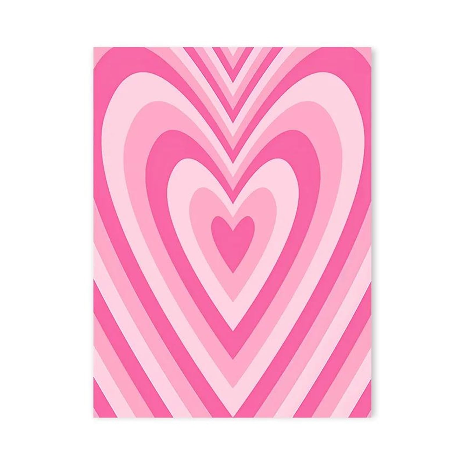 Peinture murale abstraite rose XENITE pour colorer un mur blanc