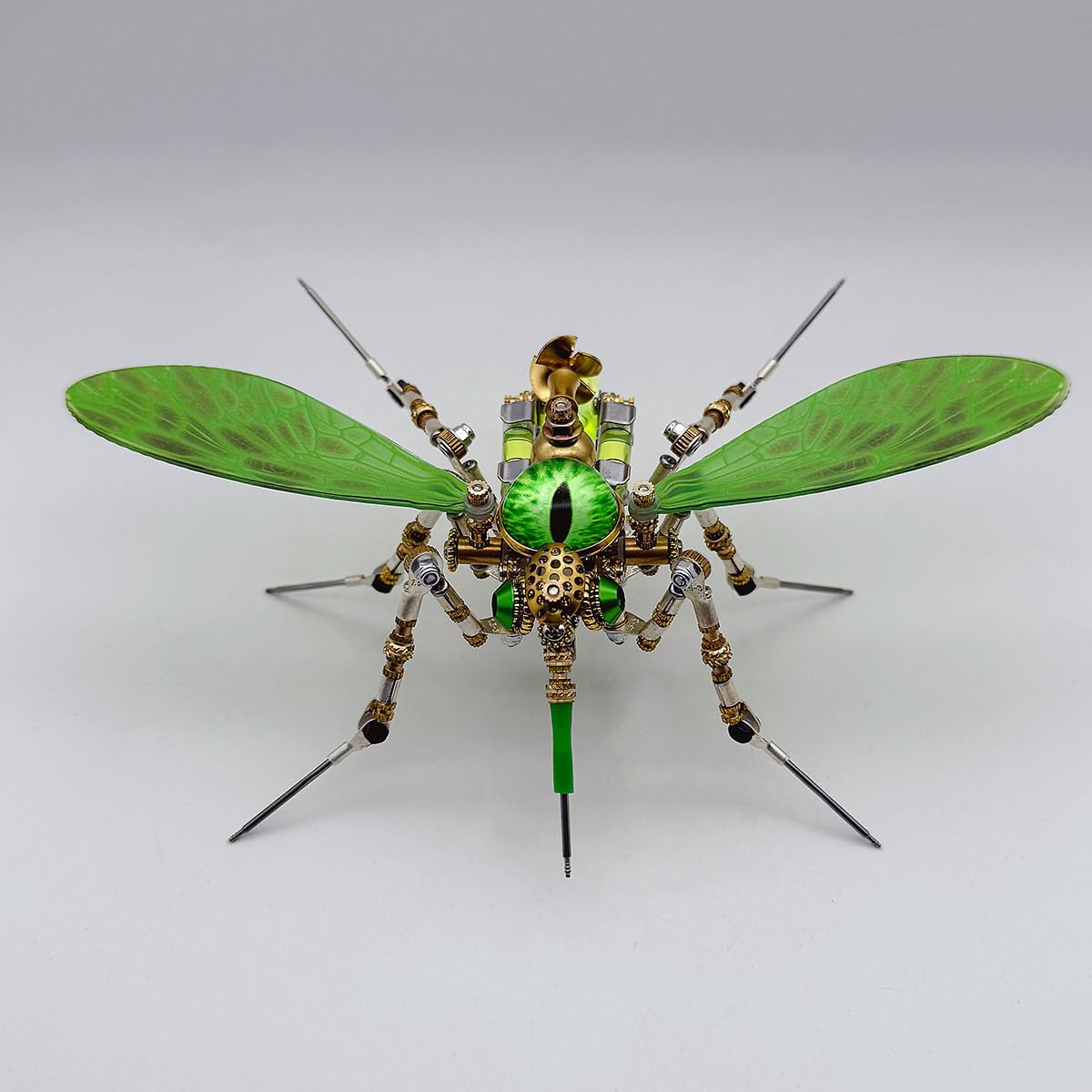 3D metalowe zestawy modeli komarów, puzzle dla dorosłych, steampunk, 3D, DIY, metalowy montaż, mechaniczne puzzle owadów, kreatywne dla dorosłych, 320 szt. +