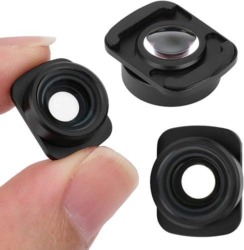 Miniatura 5 de Lente gran angular, para cámara de cabeza esférica OSMO, fuerte absorción magnética, vidrio óptico, para fotografía de video fotográfico