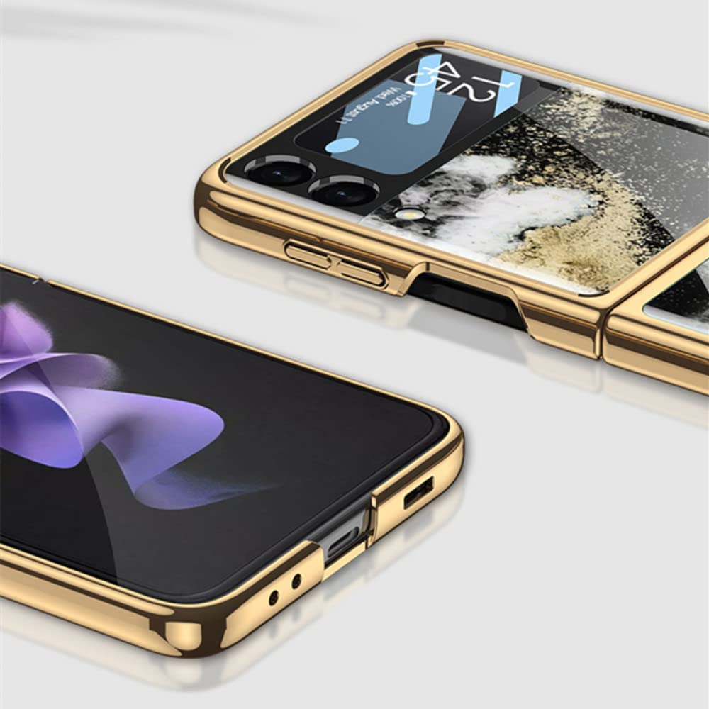 Amazon.co.jp: Samsung Galaxy Z Flip 4 3用大理石ガラスケース電話