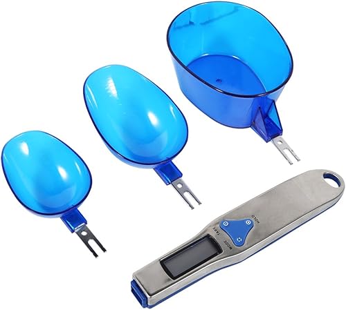 Miniatura 3 de Cuchara medidora electrónica, cuchara de cocina, cuchara de medición digital, acero inoxidable precisa báscula electrónica peso 5000. Escalas 1G