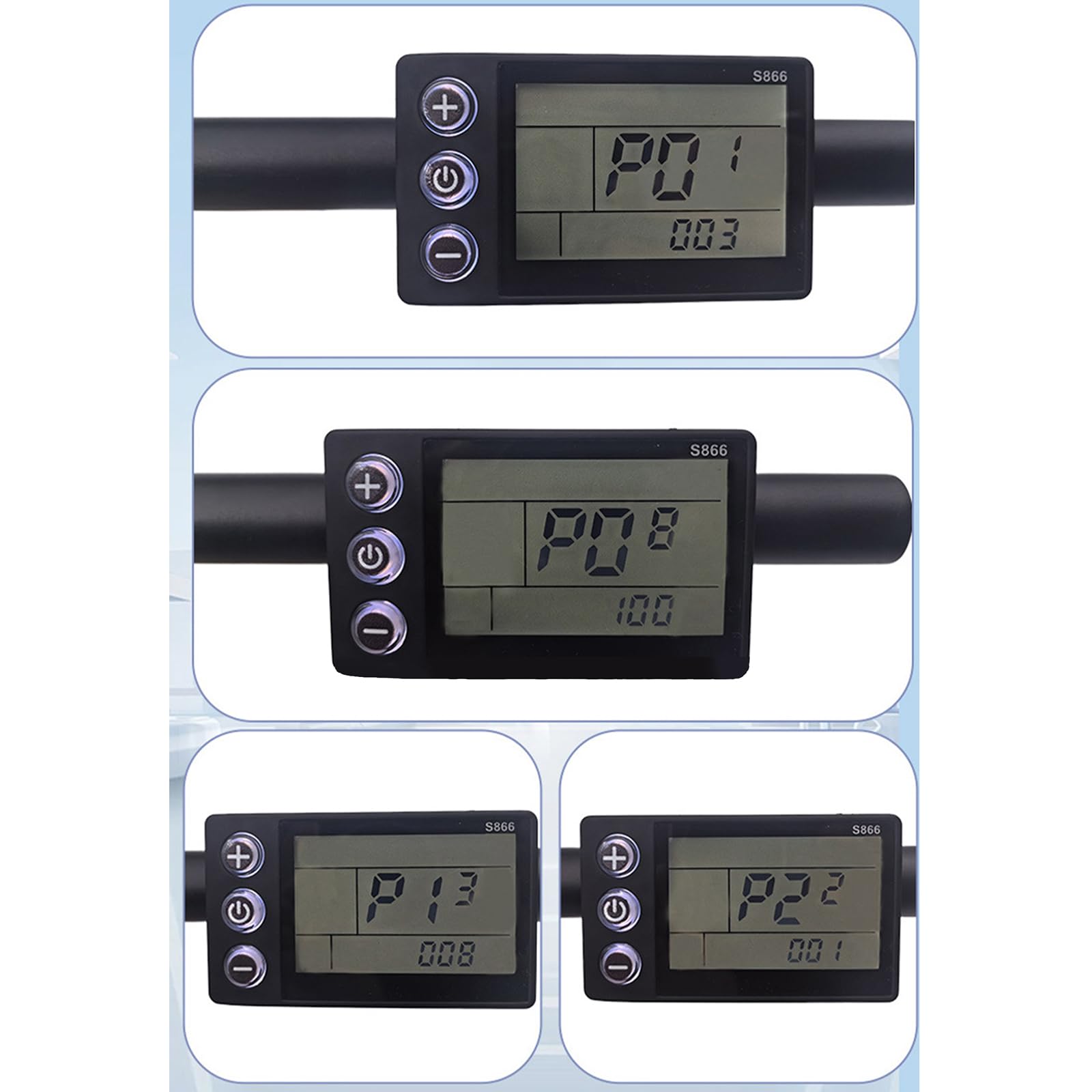 Scooter Cruscotto Display Digitale Meter Strumento Display Per Tempo Libero Outdoor Impermeabile Bike