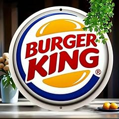 バーガーキング ⑭ BURGER KING ブリキ看板 アメリカン雑貨 ダイナー
