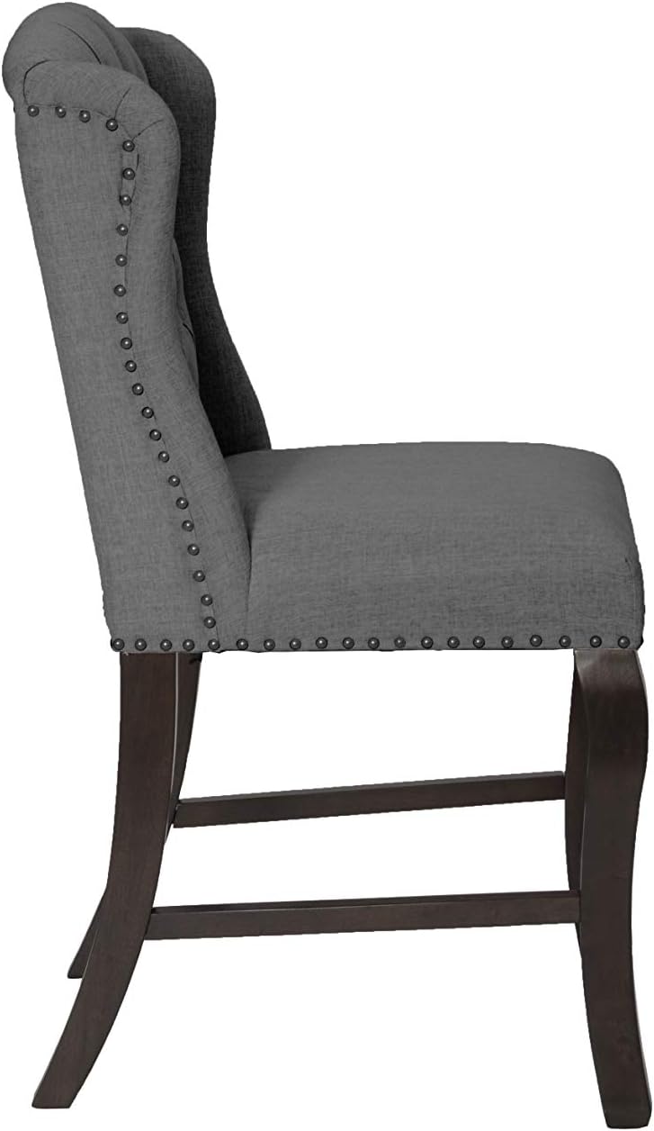 Furniture D32CH9-A Dining Set, Gray - Table & Chair Sets