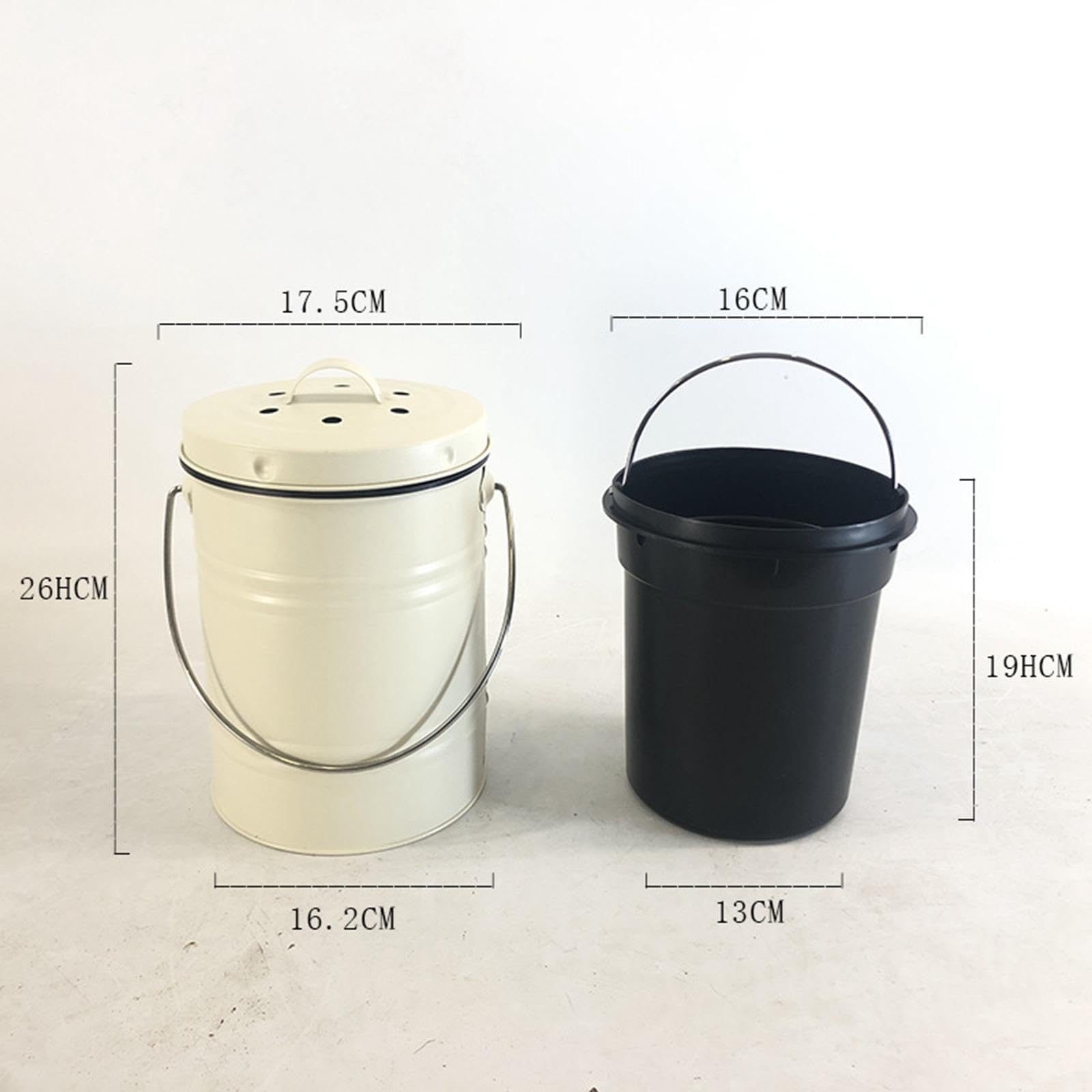 Composteur D'intérieur, de Jardin Ou de Terrasse, Bac à Compost, Conteneur à Déchets Organiques, Conteneur de Recyclage Des Déchets