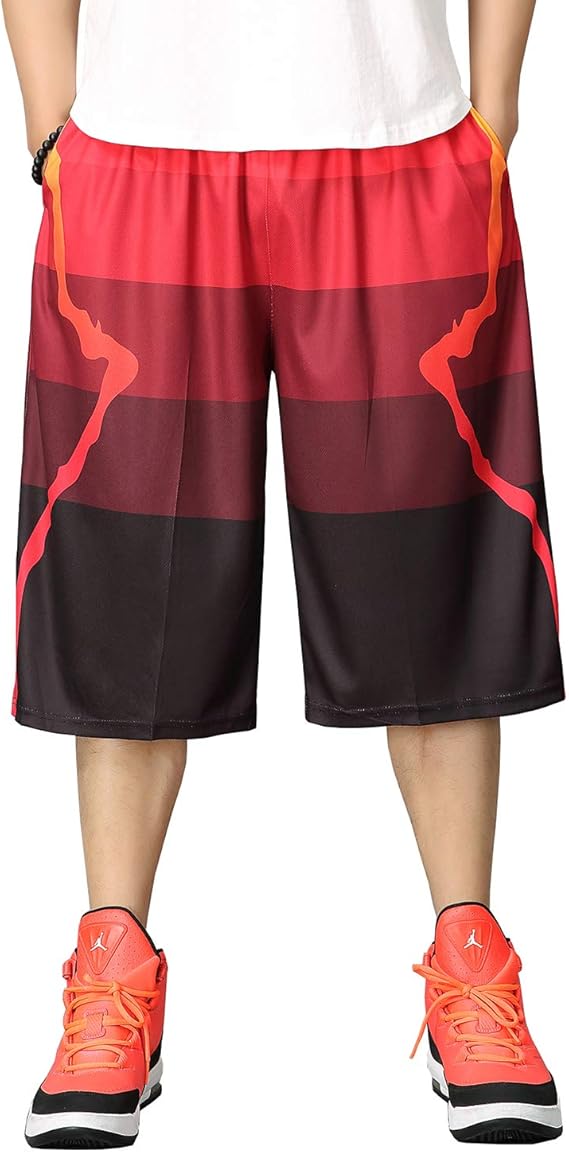 Amazon Majisohiroka 袴パンツ メンズ ハーフパンツ ゆったり バギーパンツ バスケットボール バスパン スポーツショーツ ヒップホップ 練習着 大きいサイズ D31 ショートパンツ 通販