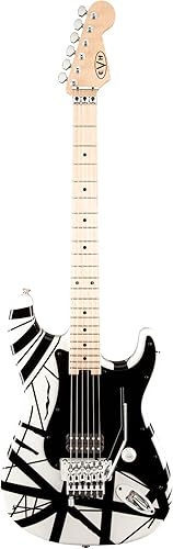 EVH Striped series Guitarra eléctrica, BlancoNegro