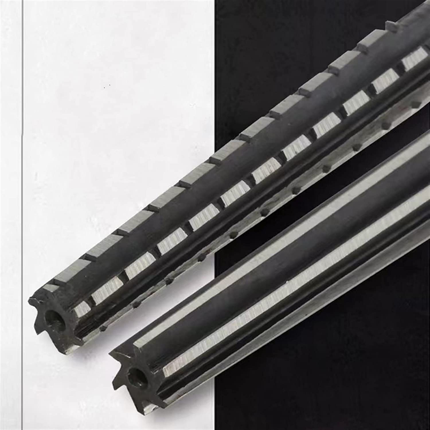 ACiyD Alesatore Manuale per Utensili in Lega, alesatore MT1/MT2/MT3/MT4 Standard internazionali, Finitura, sgrossatura, tornio Meccanico 2 Pezzi (Dimensioni : MT4) (MT1)