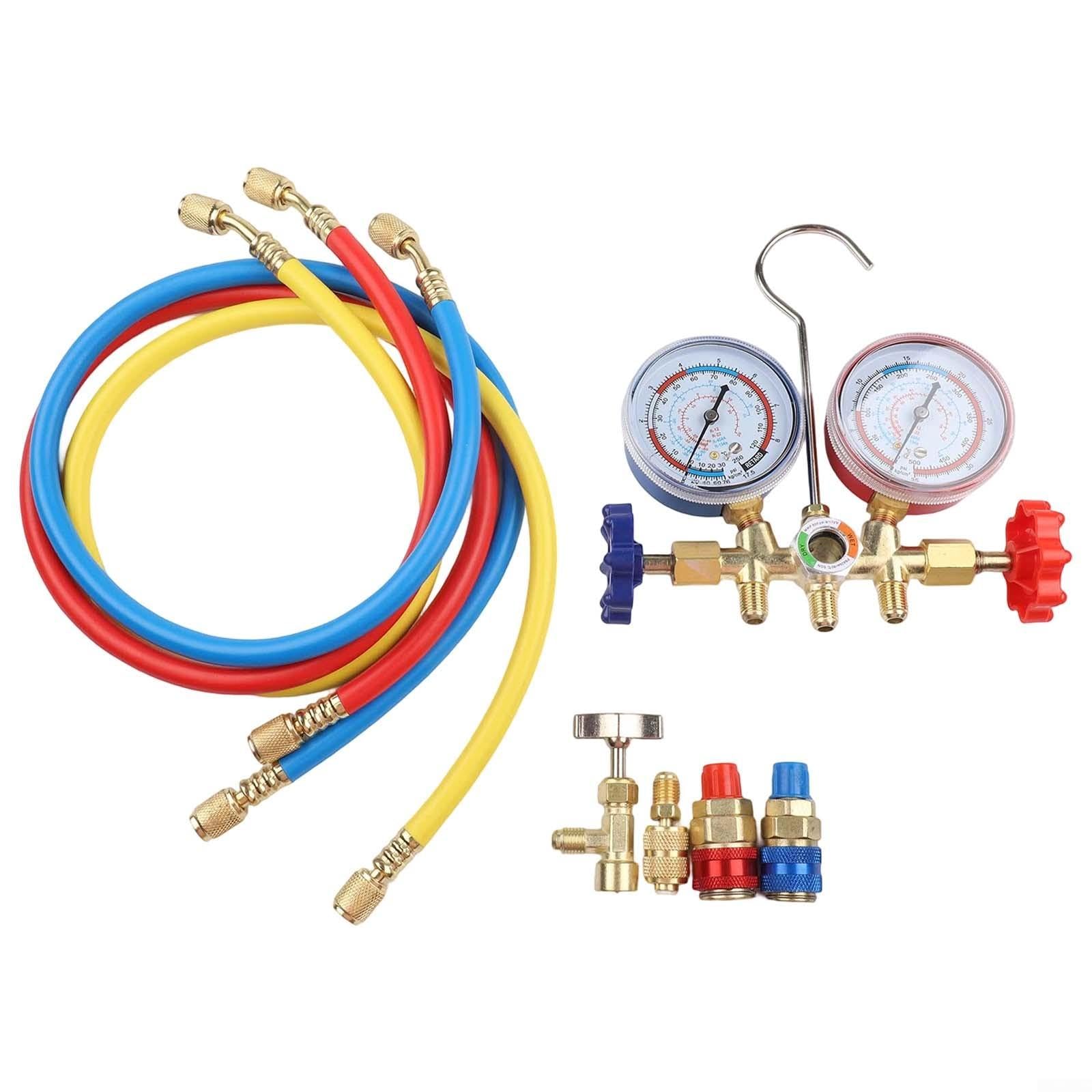 Kit Manifold pour cuivre R410A R404A pour Climatisation Auto(C)