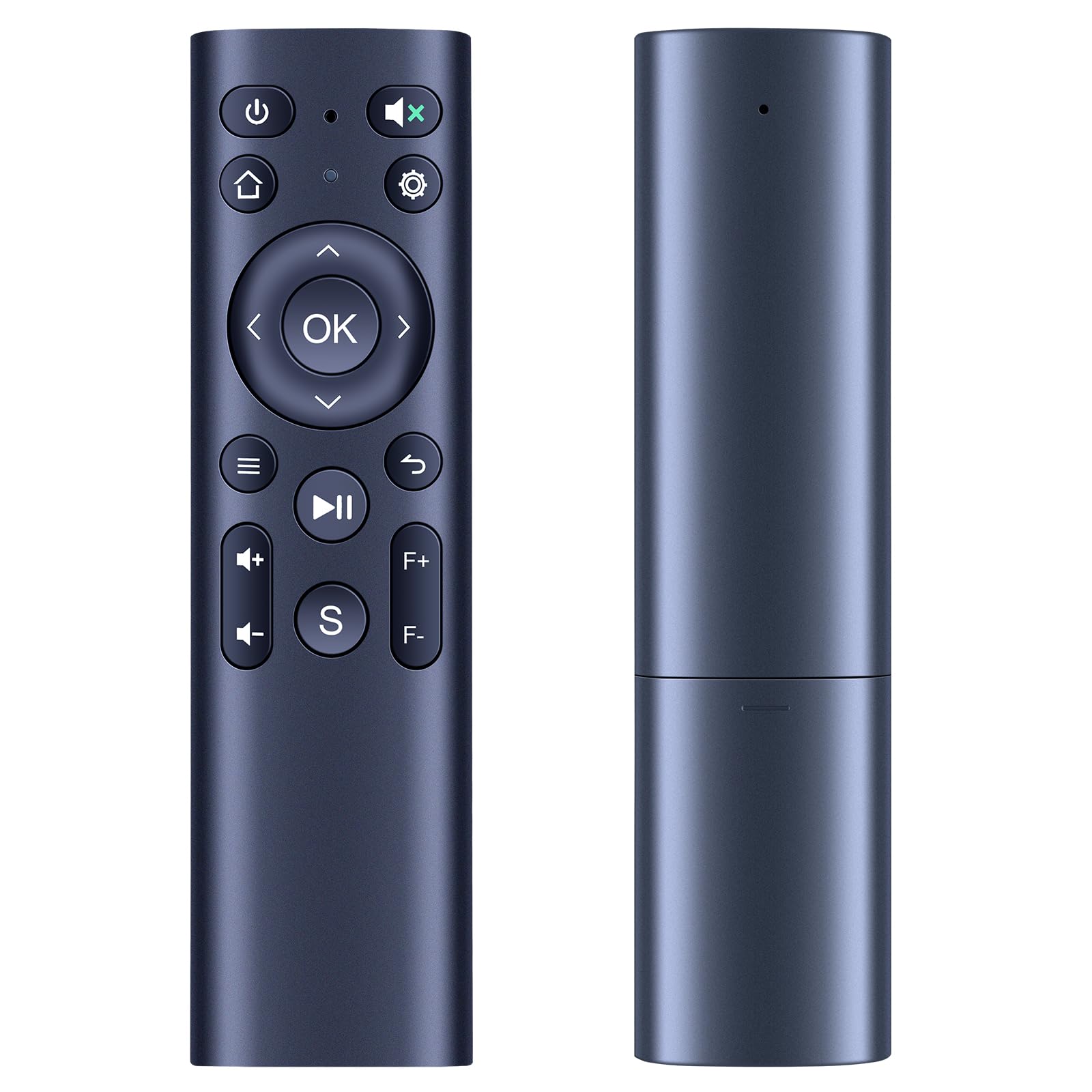 Télécommande de rechange compatible avec DBPOWER Mise au point électrique 5G WiFi Mini projecteur Bluetooth H89 & WiMiUS P64 Projecteur