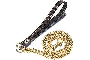 Gold Dog Leash: Unchain Your Style