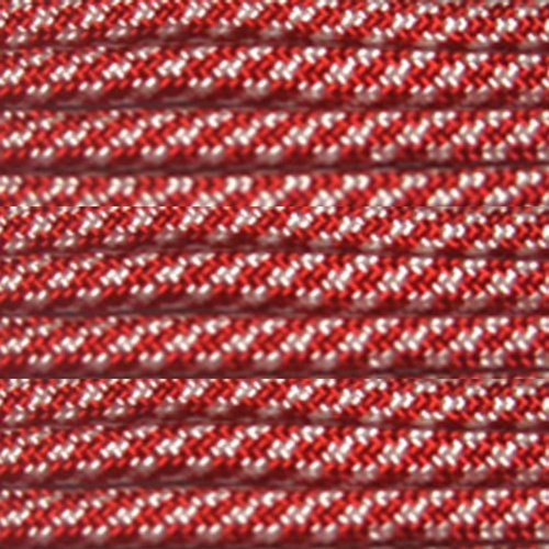 PARACORD PLANET 1000' Spool Of Parachute 550 Cord Type Iii 7 Strand Paracord Over 200 Colors Red & White Camo โ image 1