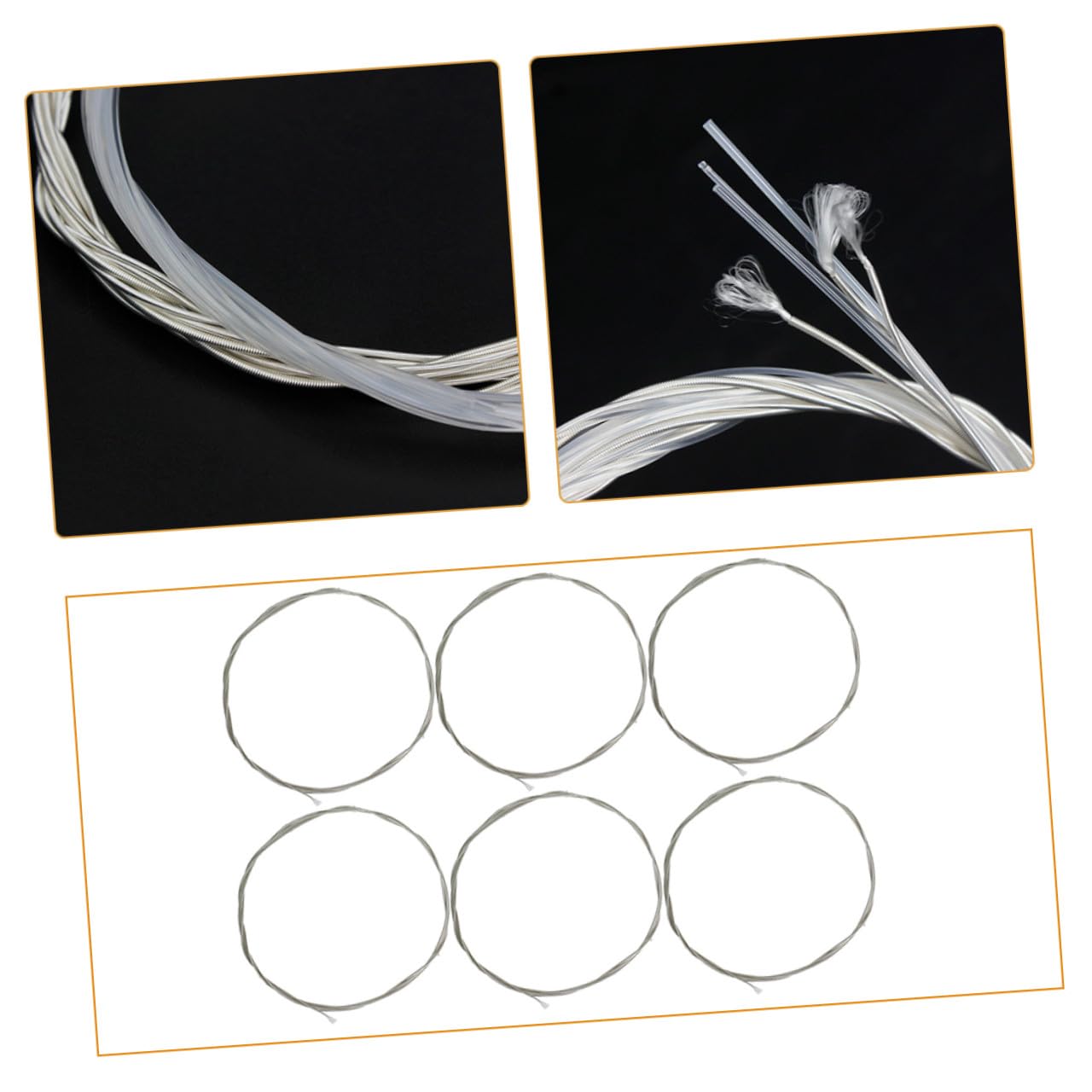 ifundom 5sets Corde Per Chitarra Folk Di Corde Metalliche Di Ricambio Per Chitarra Acustica e Elettrica Accessori Musicali Pratici e Facili Da Installare
