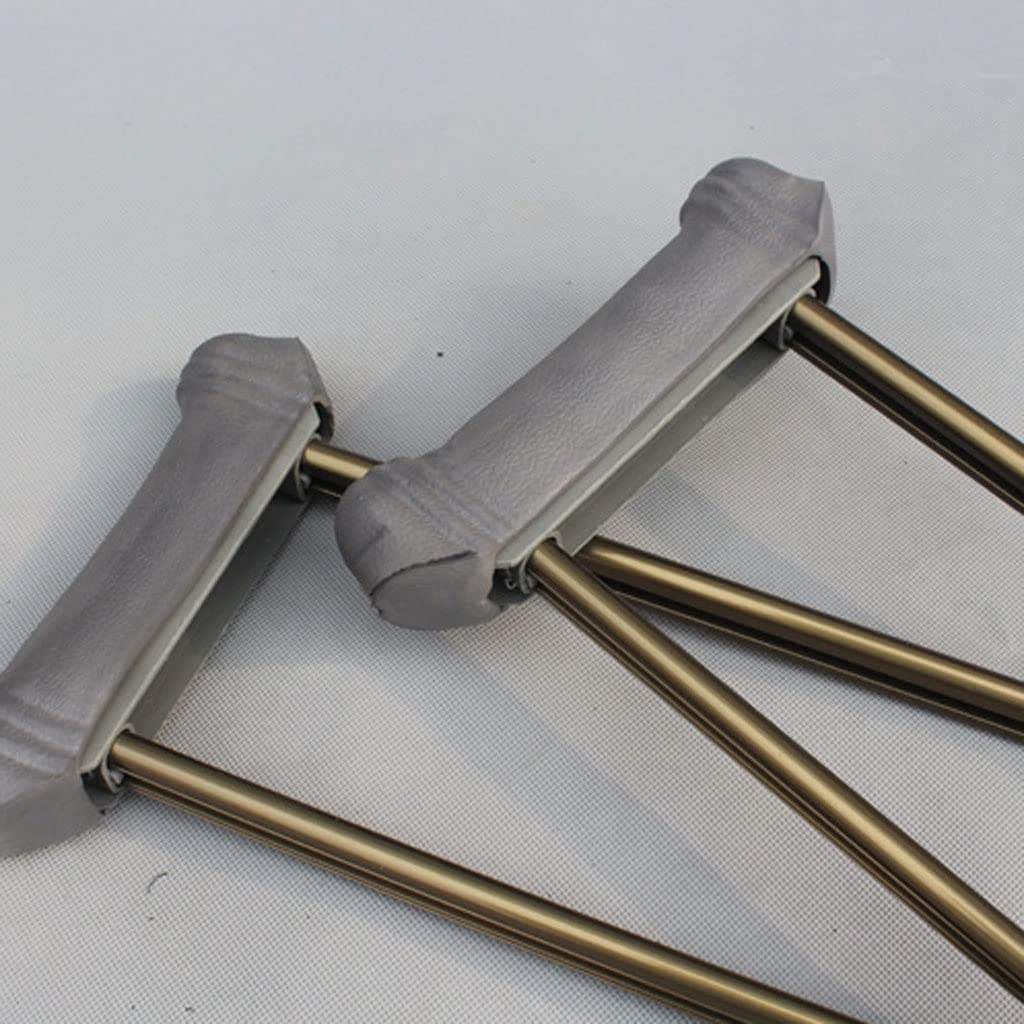 Productos de rehabilitación de Andador con muletas for Axilas de aleación de Aluminio for Personas Mayores y discapacitadas
